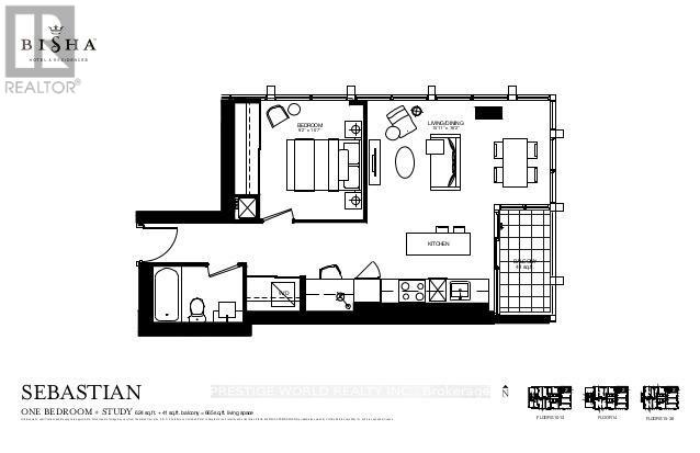 1502 - 88 Blue Jays Way, Toronto (Waterfront Communities), Ontario  M5V 2G3 - Photo 3 - C12822736