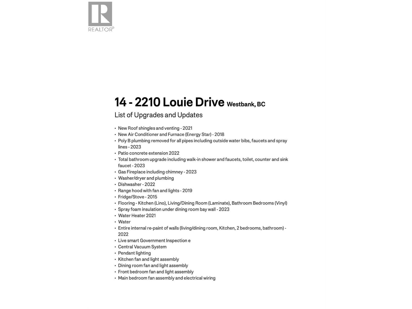 2210 Louie Drive Unit# 14, West Kelowna, British Columbia  V4T 2L7 - Photo 6 - 10364201