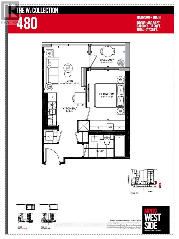 802e - 576 Front Street W, Toronto (Waterfront Communities), Ontario  M5V 0P8 - Photo 15 - C12823248