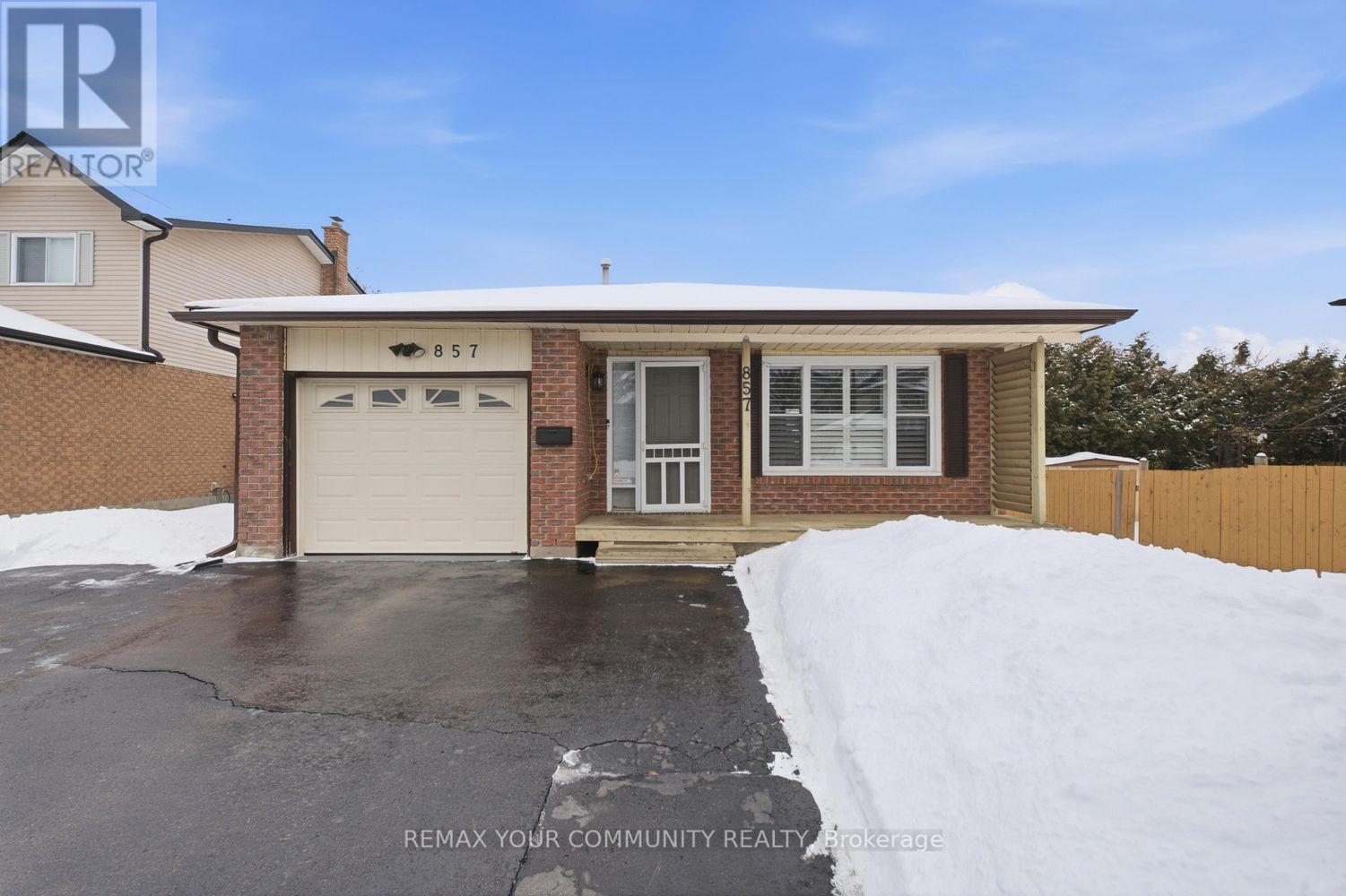 857 COPPERFIELD DRIVE, Oshawa, Ontario