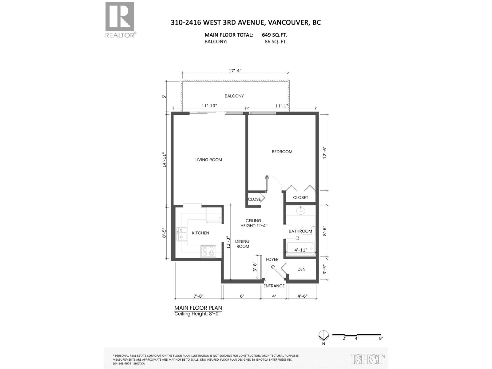 310 2416 West 3rd Avenue, Vancouver, British Columbia  V6K 1L8 - Photo 20 - R3093790