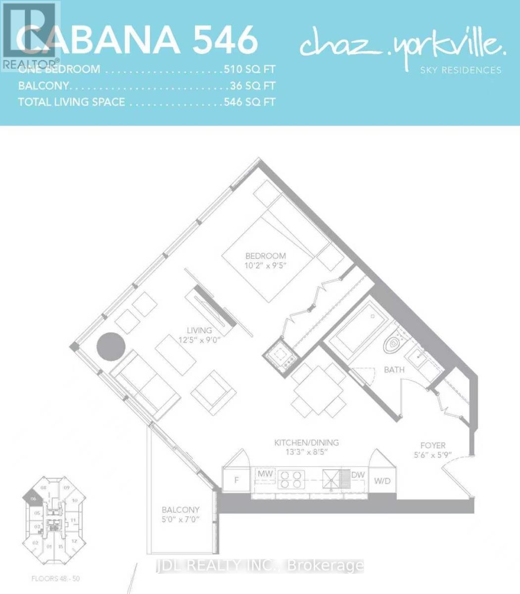 5006 - 45 Charles Street E, Toronto (Church-Yonge Corridor), Ontario  M4Y 1S2 - Photo 12 - C12824296