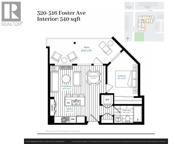 320 516 Foster Avenue, Coquitlam, British Columbia  V3J 0H8 - Photo 21 - R3093538