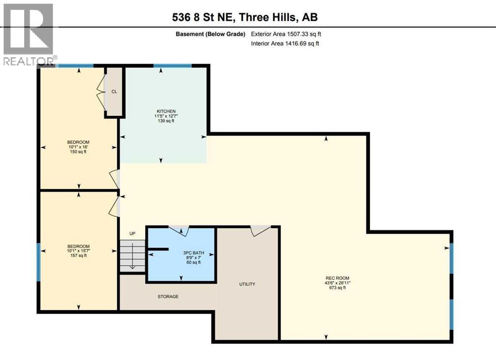 536 8 Street Ne, Three Hills, Alberta  T0M 2A0 - Photo 49 - A2284548