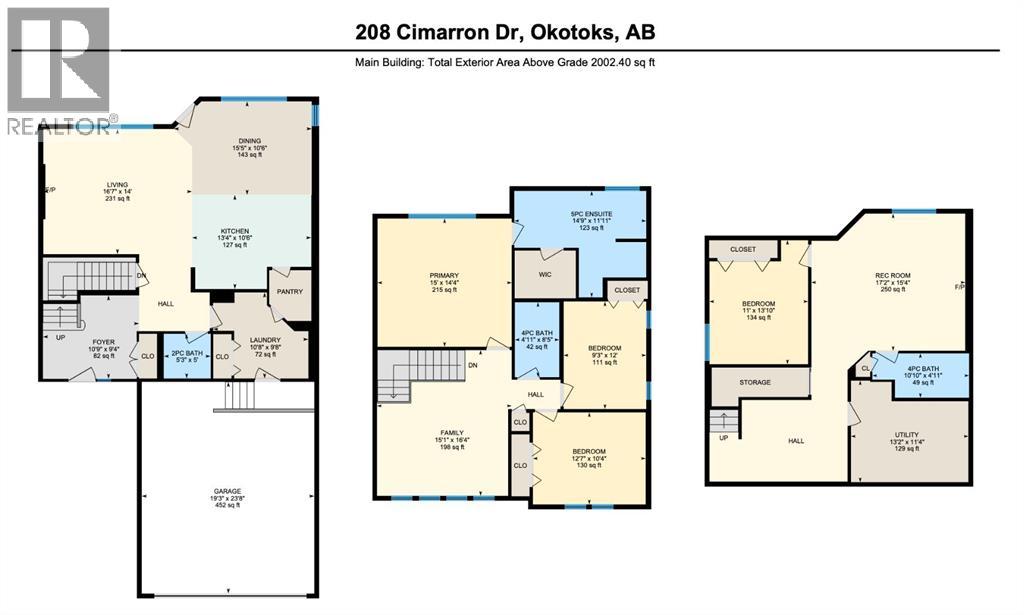 208 Cimarron Drive, Okotoks, Alberta  T1S 0A7 - Photo 49 - A2285179