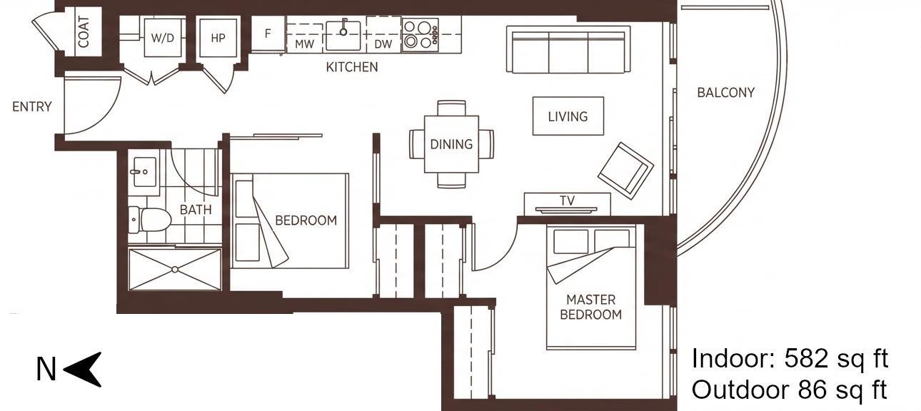 507 13318 104 Avenue, Surrey, British Columbia  V3T 0R2 - Photo 11 - R3093422