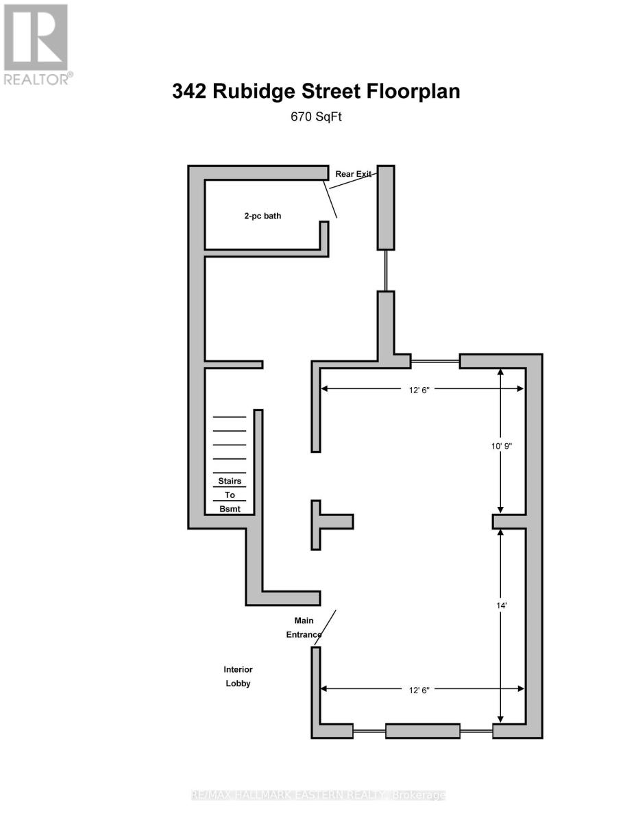 1 - 342 Rubidge Street, Peterborough (Town Ward 3), Ontario  K9H 4C7 - Photo 4 - X12827078