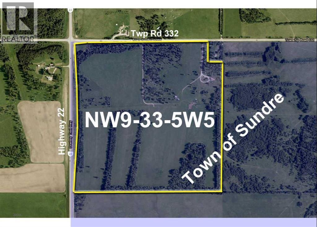 0 Nw9-33-5w5, Sundre, Alberta  T0M 1X0 - Photo 3 - A2253998