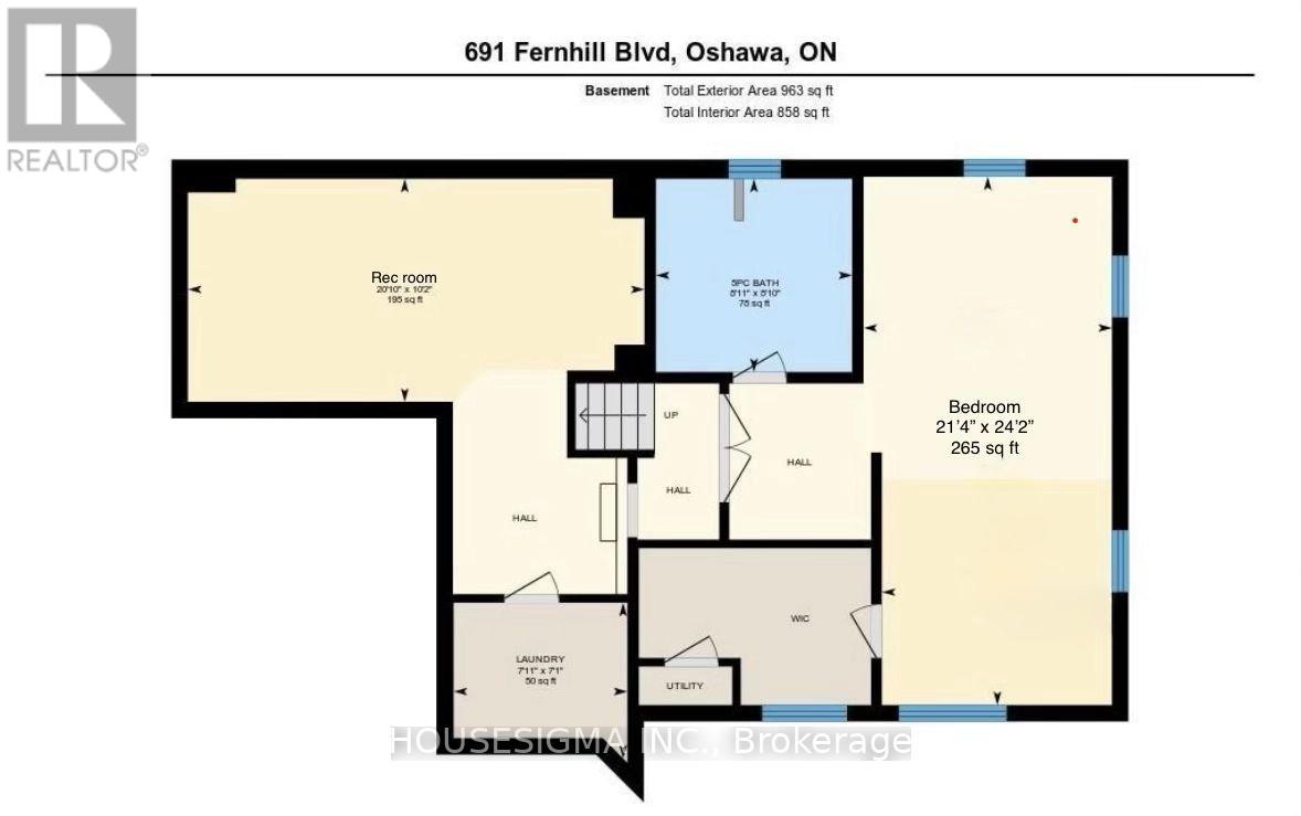 691 Fernhill Boulevard, Oshawa, Ontario  L1J 5K2 - Photo 47 - E12827690