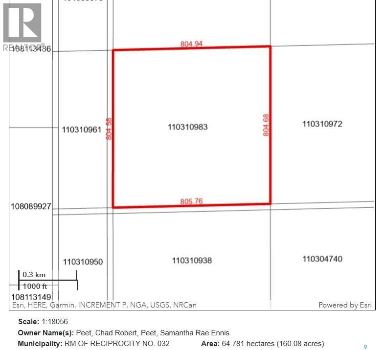 Rm Of Reciprocity Land Bordering Moose Creek Rm, Reciprocity Rm No. 32, Saskatchewan  S0C 1C0 - Photo 2 - SK029356