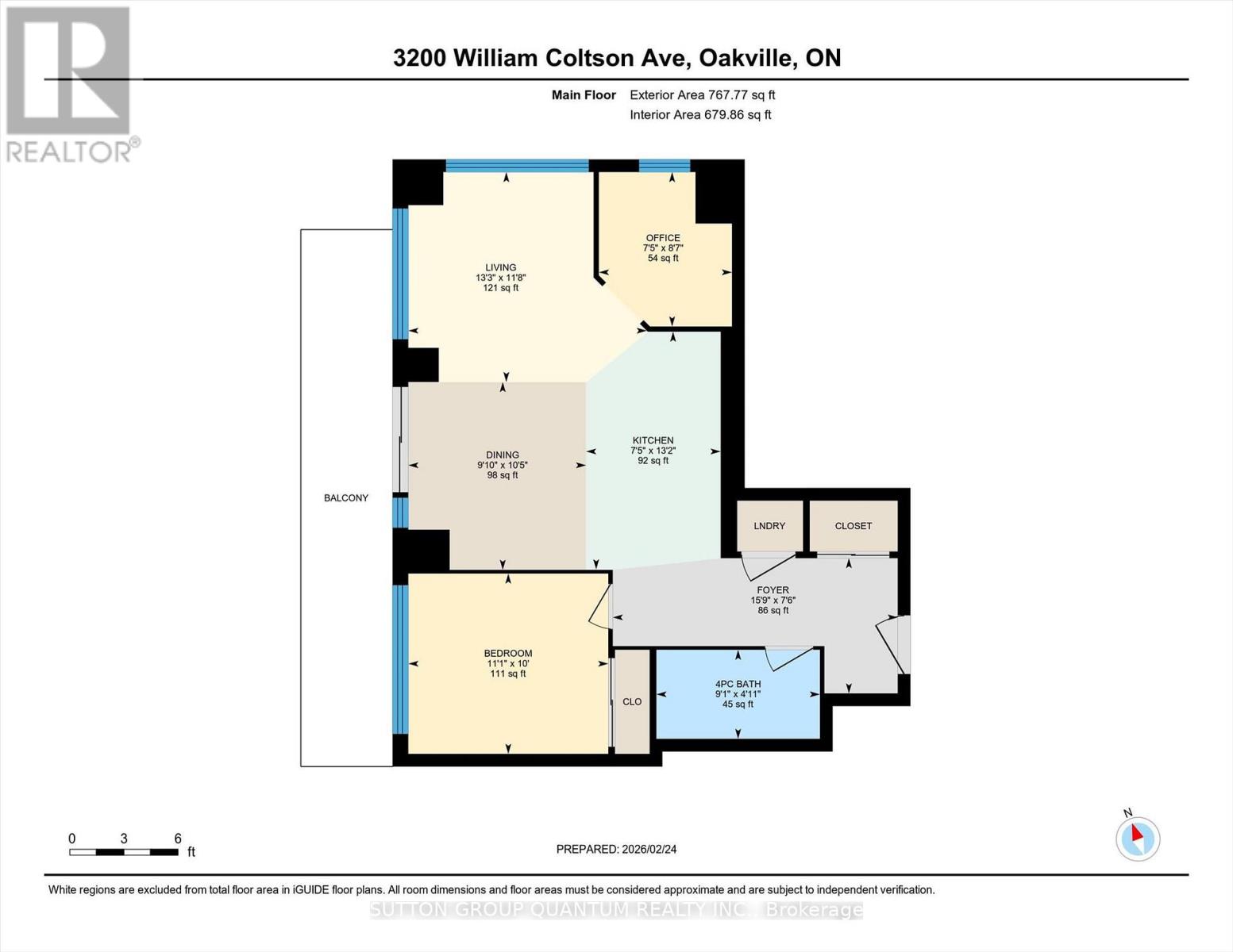 1004 - 3200 William Coltson Avenue, Oakville, Ontario  L6H 7W6 - Photo 47 - W12828976