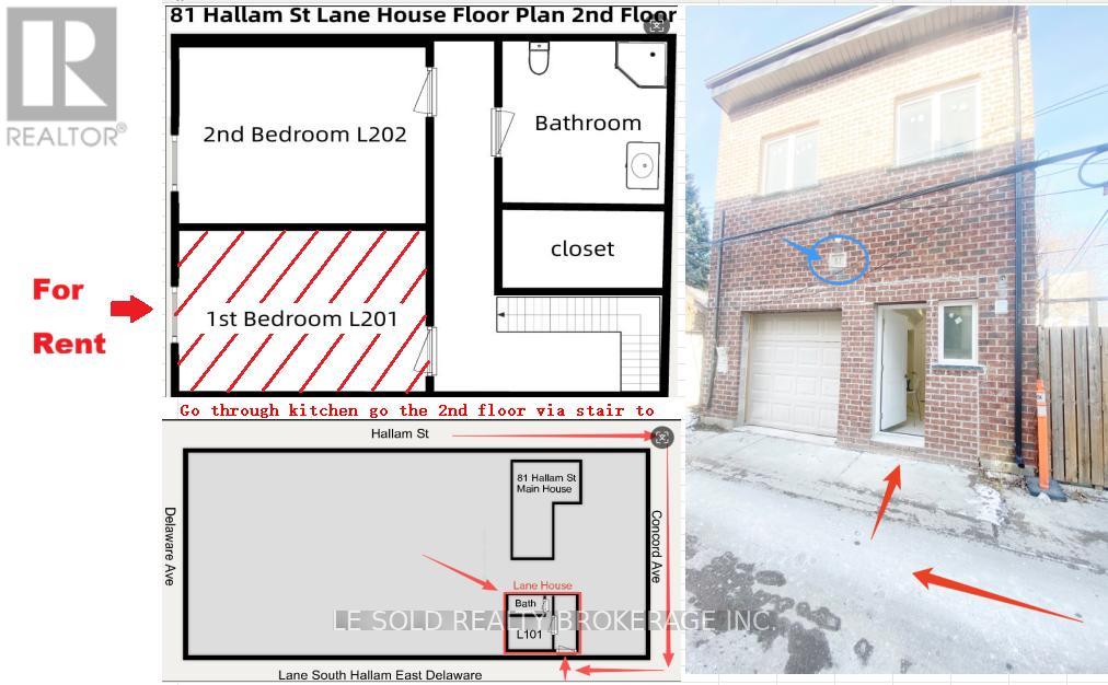 Room L201 - 81 Hallam Street, Toronto, Ontario  M6H 1W7 - Photo 2 - W12828994