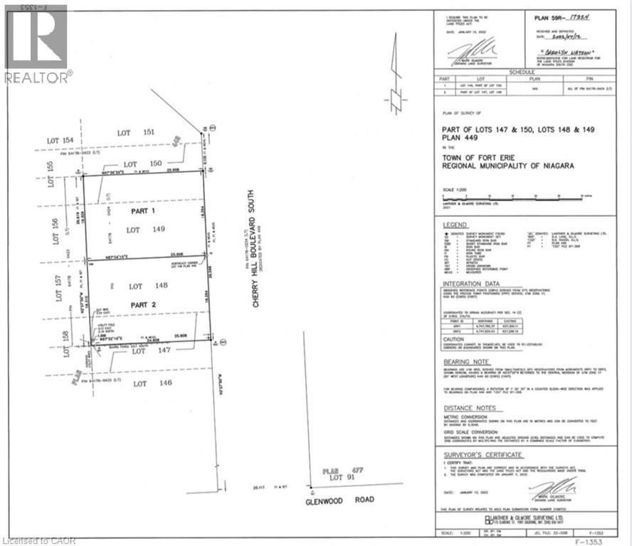313 CHERRYHILL Boulevard S Unit# Lot 1, Niagara Falls, Ontario
