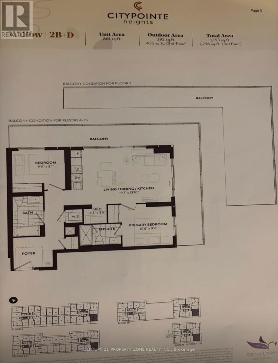 1804 - 15 Skyridge Drive, Brampton (Bram East), Ontario  L6P 4S3 - Photo 5 - W12829128