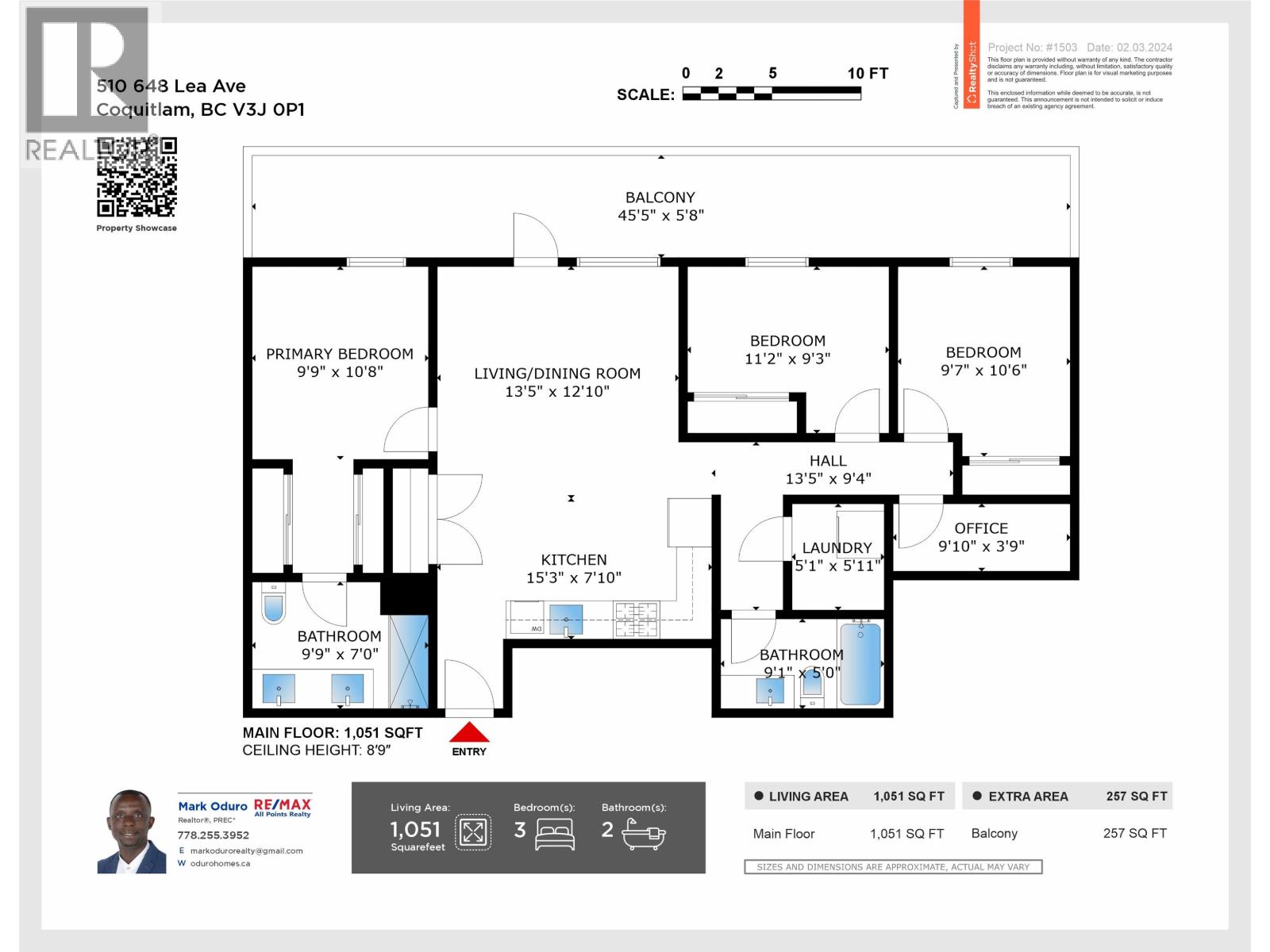 510 648 Lea Avenue, Coquitlam, British Columbia  V3J 0P1 - Photo 2 - R3093613