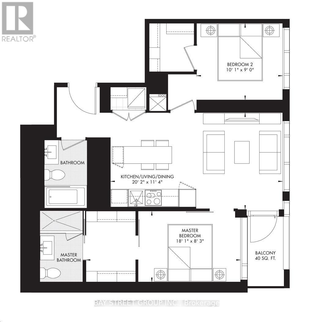 2606 - 11 Yorkville Avenue, Toronto, Ontario  M4W 0B7 - Photo 2 - C12813794