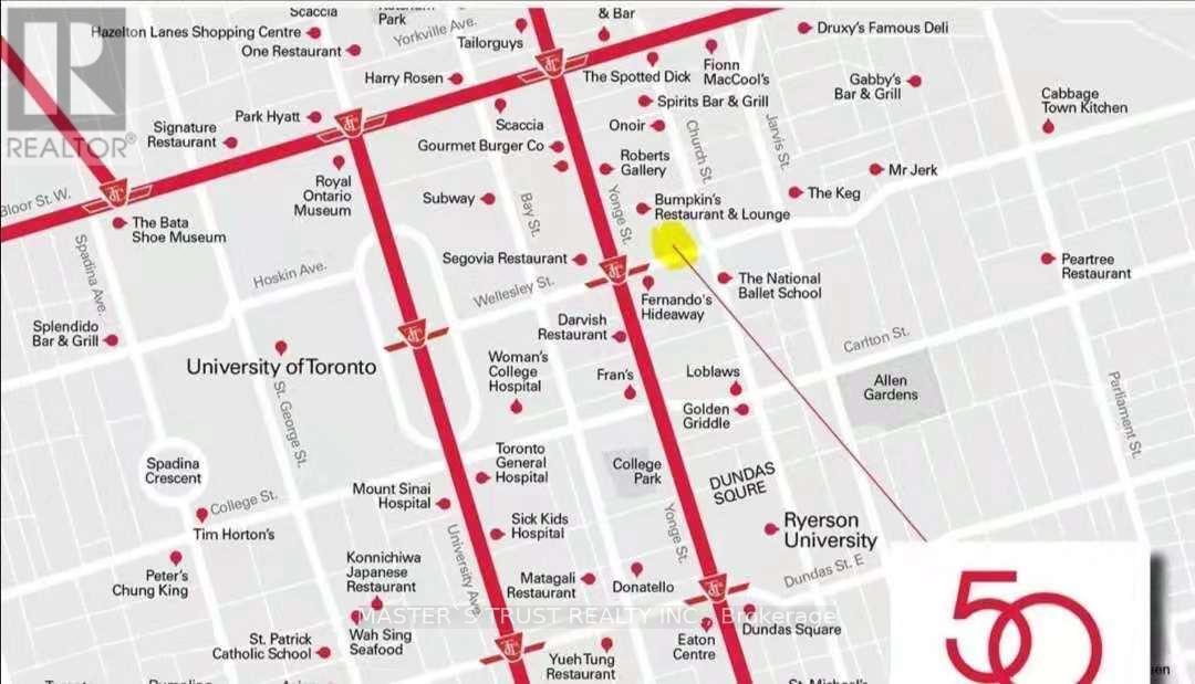 2805 - 50 Welleysley Street E, Toronto, Ontario  M4Y 0C8 - Photo 2 - C12830594