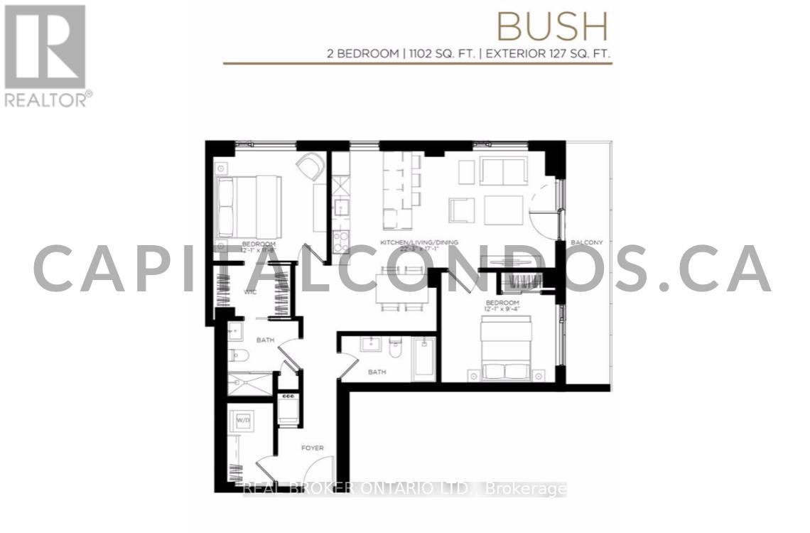 1706 - 20 Daly Avenue, Ottawa, Ontario  K1N 6E2 - Photo 5 - X12830748