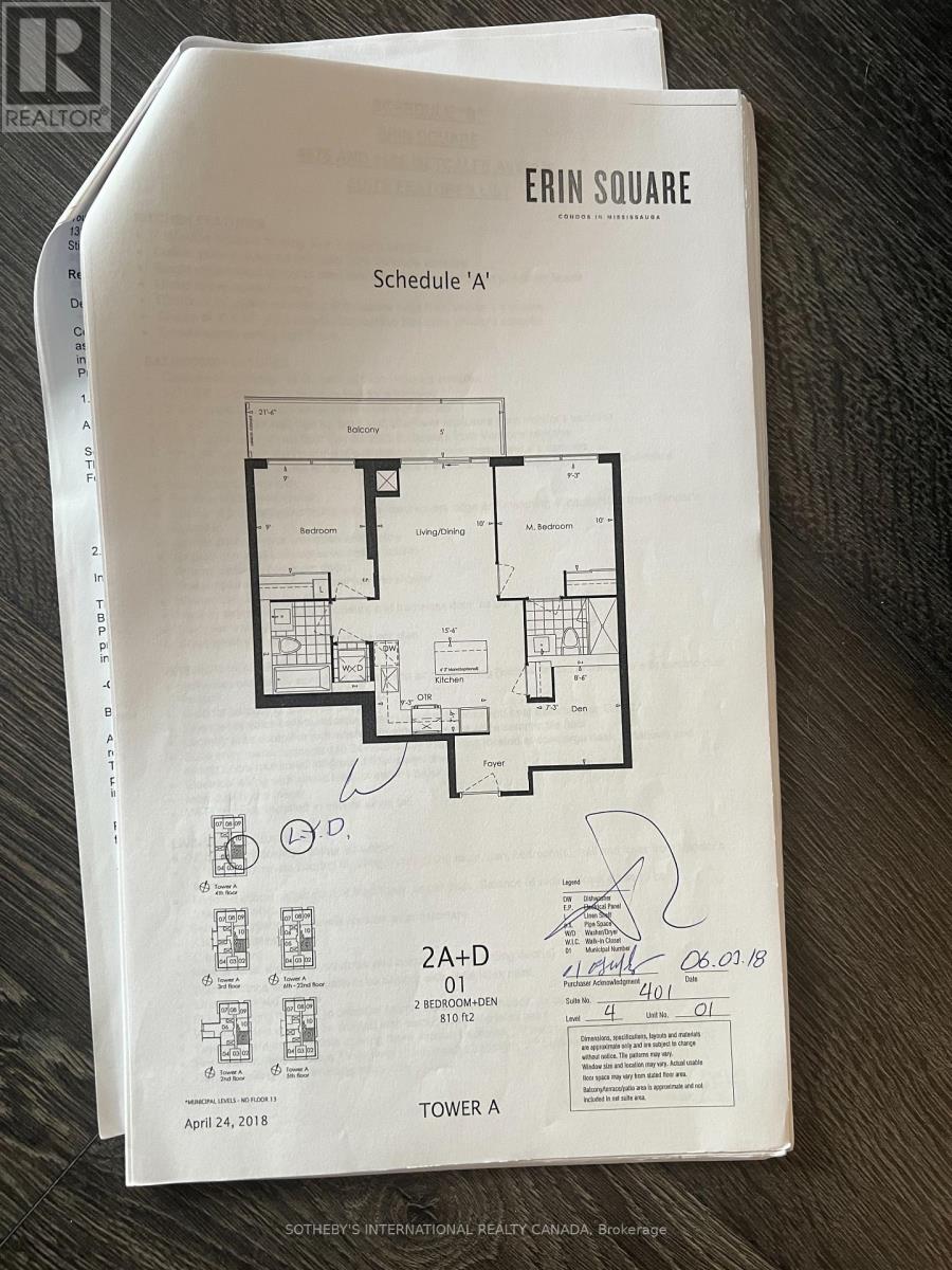 401 - 4765 Metcalfe Avenue, Mississauga (Central Erin Mills), Ontario  L5M 4L7 - Photo 12 - W12831272