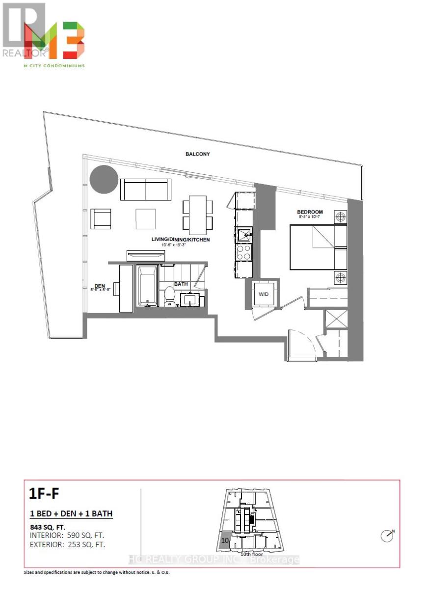 1010 - 448 Burnhamthorpe Road, Mississauga, Ontario  L5B 0R4 - Photo 18 - W12831688