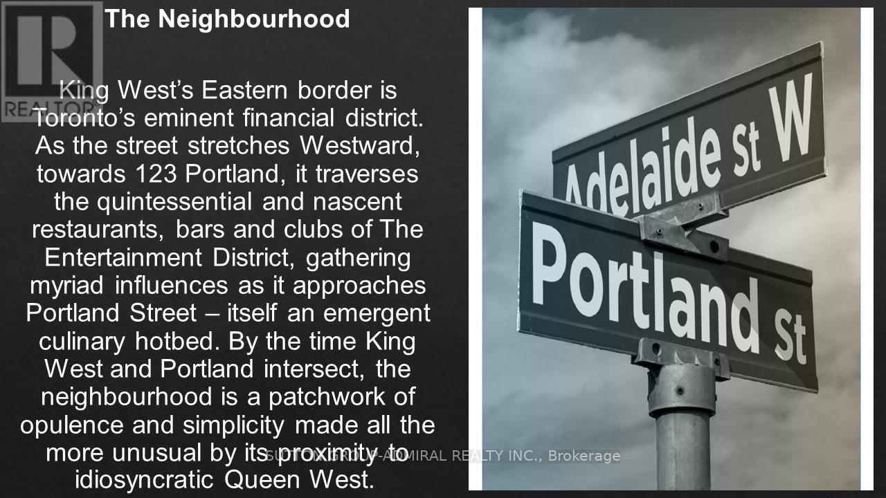 706 - 123 PORTLAND STREET, Toronto, Ontario