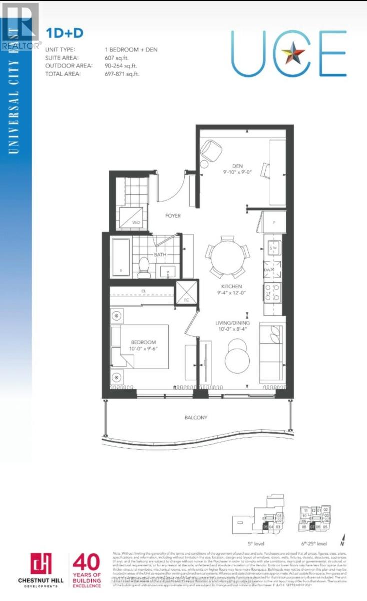 1607 - 1010 Sandy Beach Road, Pickering (Bay Ridges), Ontario  L1W 0C7 - Photo 17 - E12809922