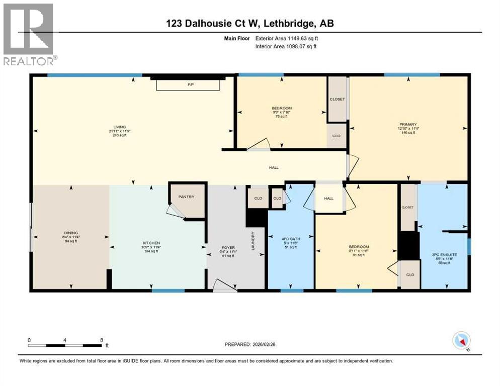 123 Dalhousie Court W, Lethbridge, Alberta  T1K 4C8 - Photo 23 - A2288855