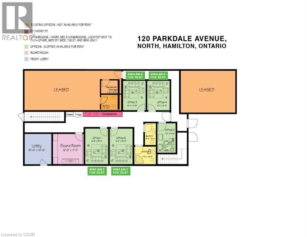 120 PARKDALE Avenue N Unit# Office 2, Hamilton, Ontario
