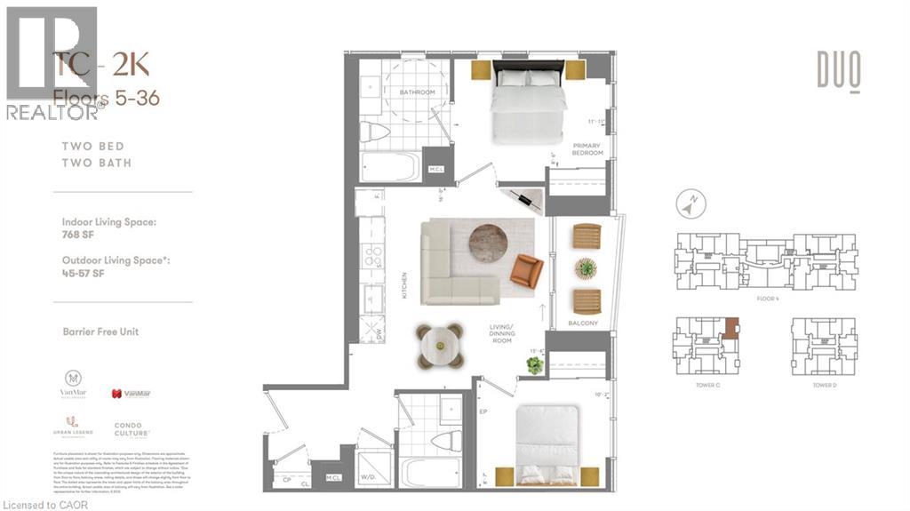 25 Wellington Street S Unit# 410, Kitchener, Ontario  N2G 0G5 - Photo 6 - 40808191