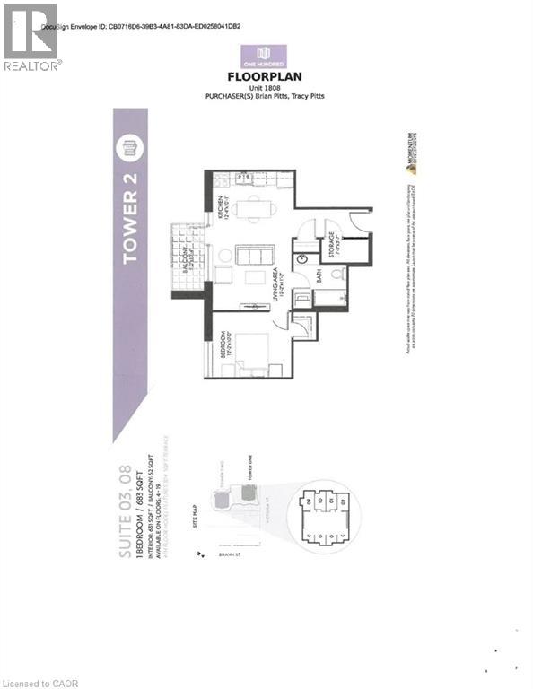 104 Garment Street Unit# 1808, Kitchener, Ontario  N2G 0C8 - Photo 19 - 40808336