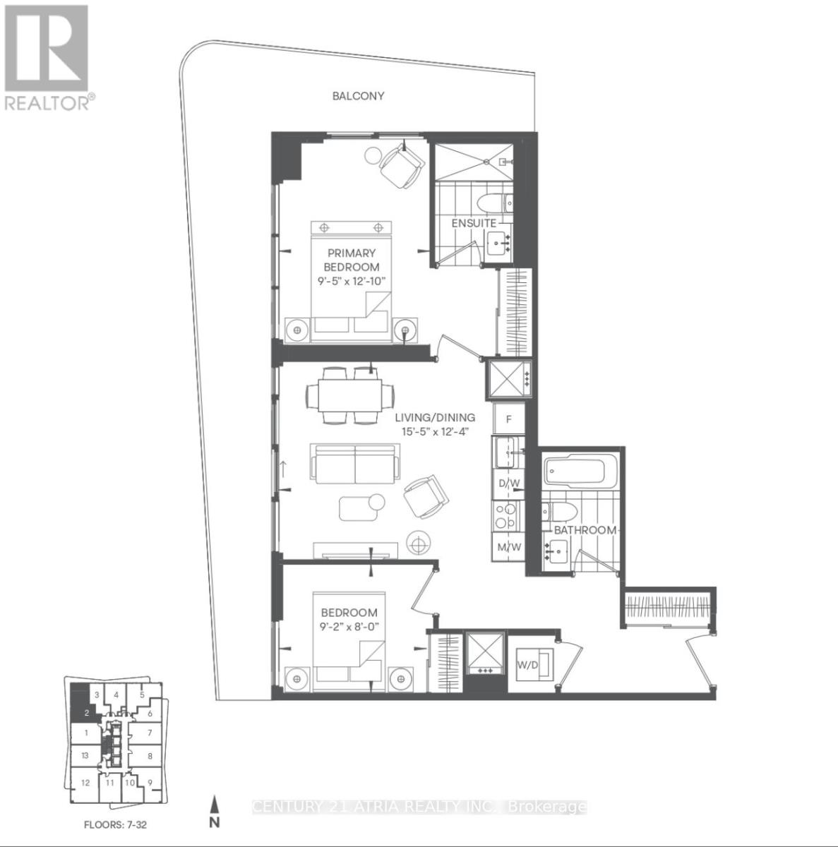 3102 - 36 Olive Avenue, Toronto, Ontario  M2N 4P9 - Photo 19 - C12833846