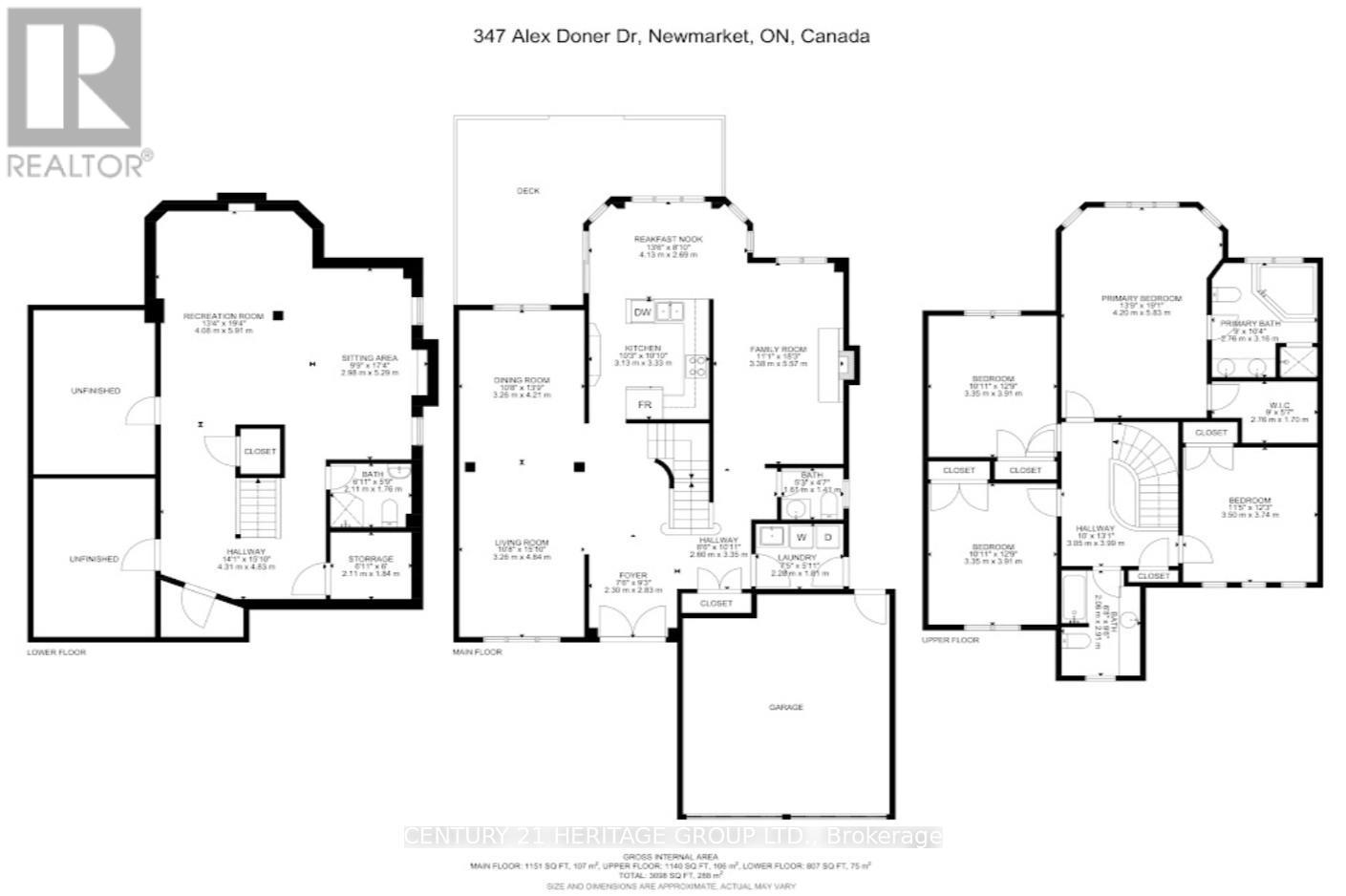 347 Alex Doner Drive, Newmarket (Glenway Estates), Ontario  L3X 1G1 - Photo 41 - N12833554