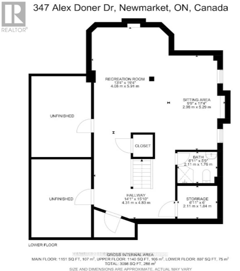 347 Alex Doner Drive, Newmarket (Glenway Estates), Ontario  L3X 1G1 - Photo 44 - N12833554