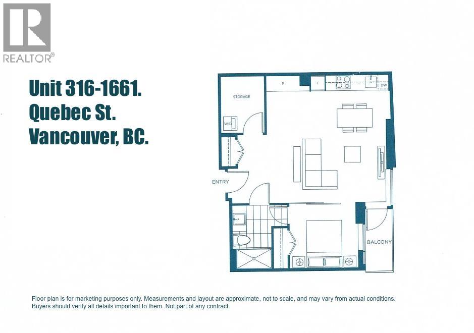 316 1661 Quebec Street, Vancouver, British Columbia  V6A 0H2 - Photo 10 - R3078786