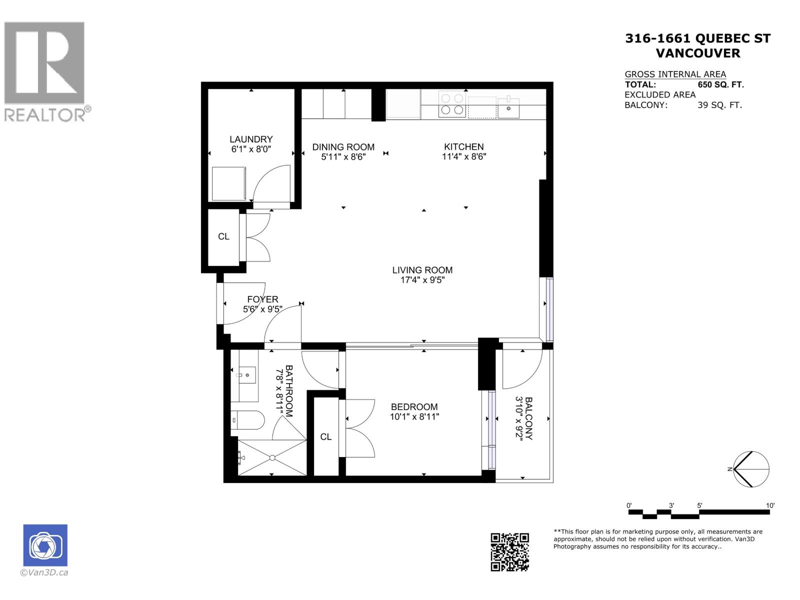 316 1661 Quebec Street, Vancouver, British Columbia  V6A 0H2 - Photo 34 - R3078786