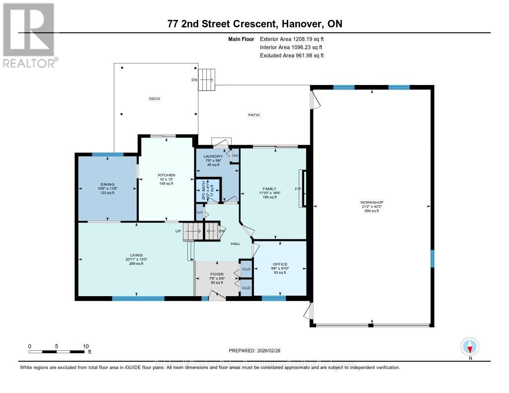 77 2nd Street Crescent, Hanover, Ontario  N4N 3K3 - Photo 46 - X12835366