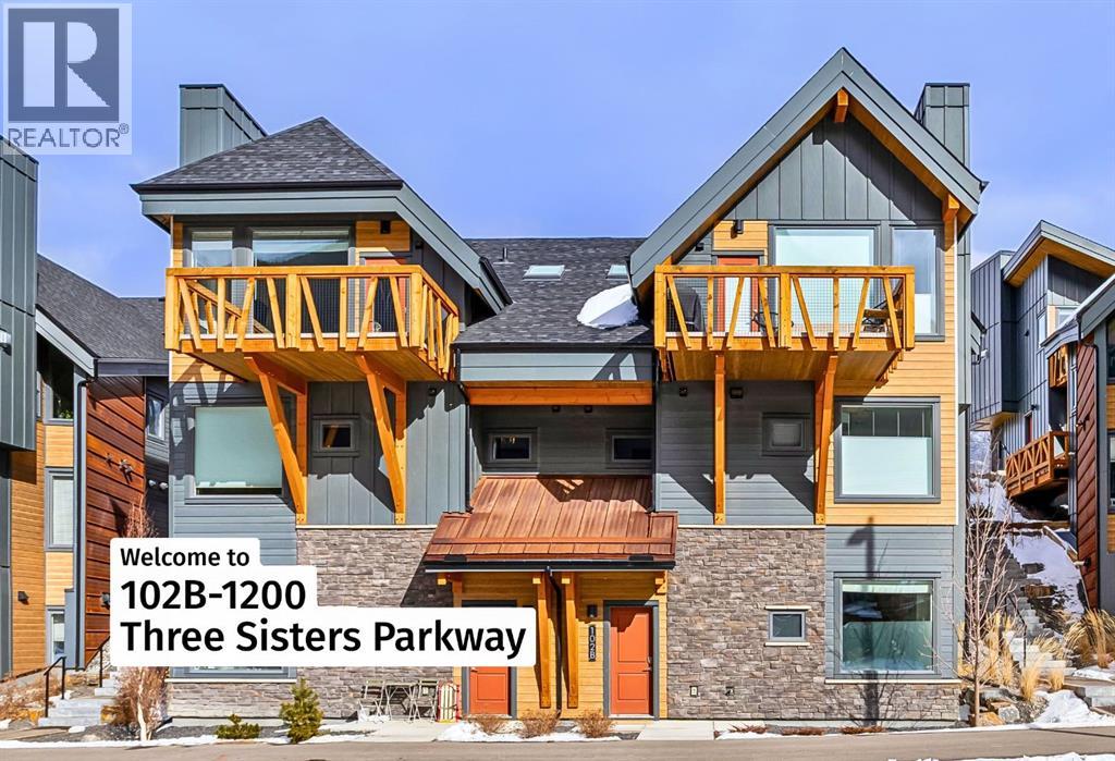 102b, 1200 Three Sisters Parkway, Canmore, Alberta  T1W 0M5 - Photo 1 - A2289272