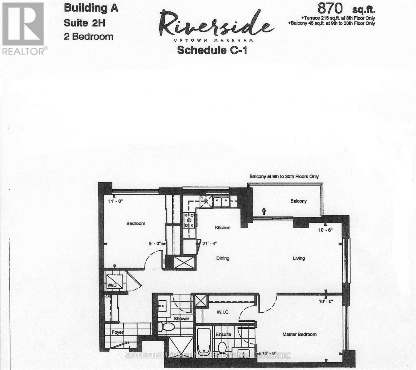 1002 - 15 Water Walk Drive, Markham, Ontario  L6G 0G2 - Photo 10 - N12835680