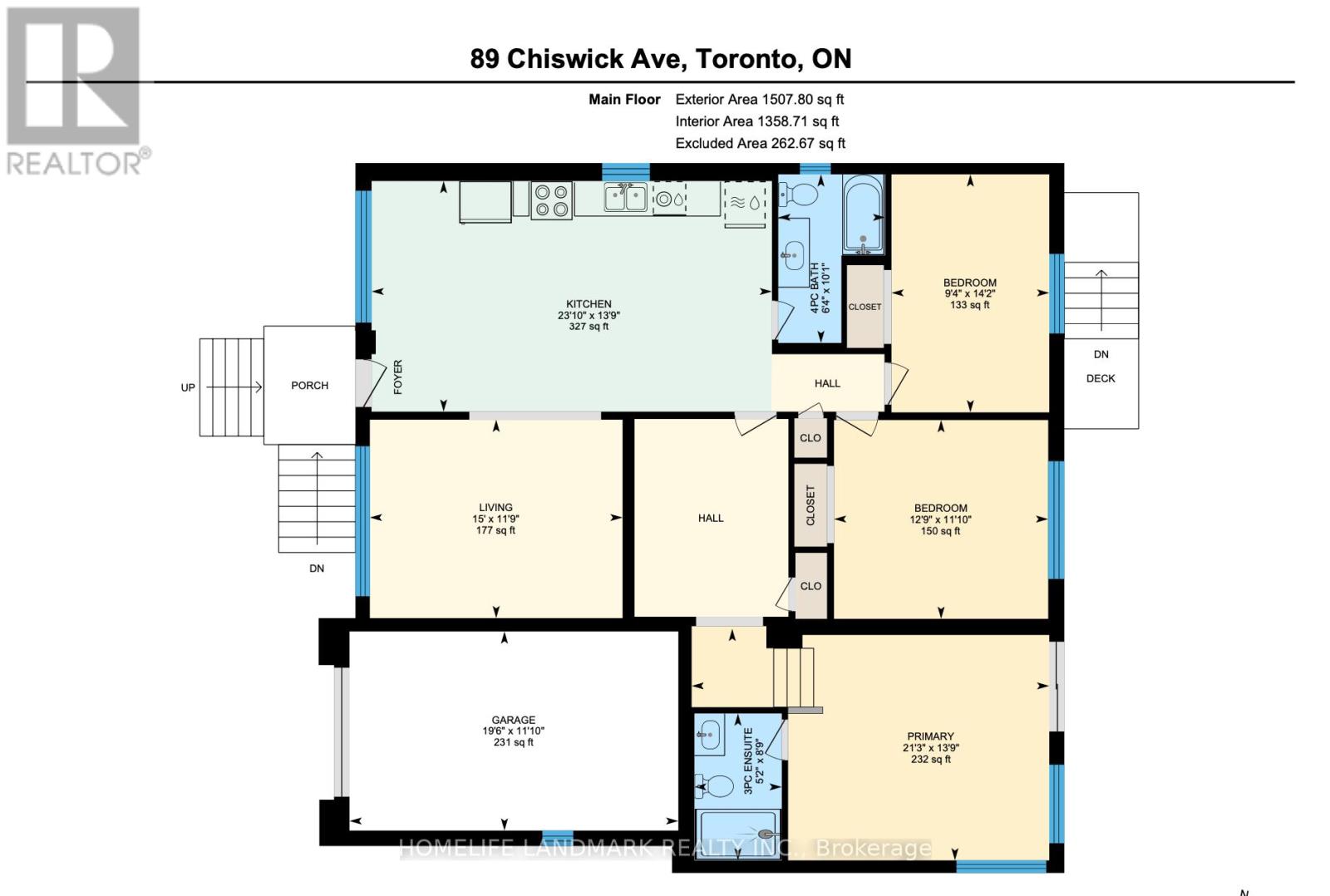 Upper - 89 Chiswick Avenue, Toronto, Ontario  M6M 4V2 - Photo 9 - W12835628