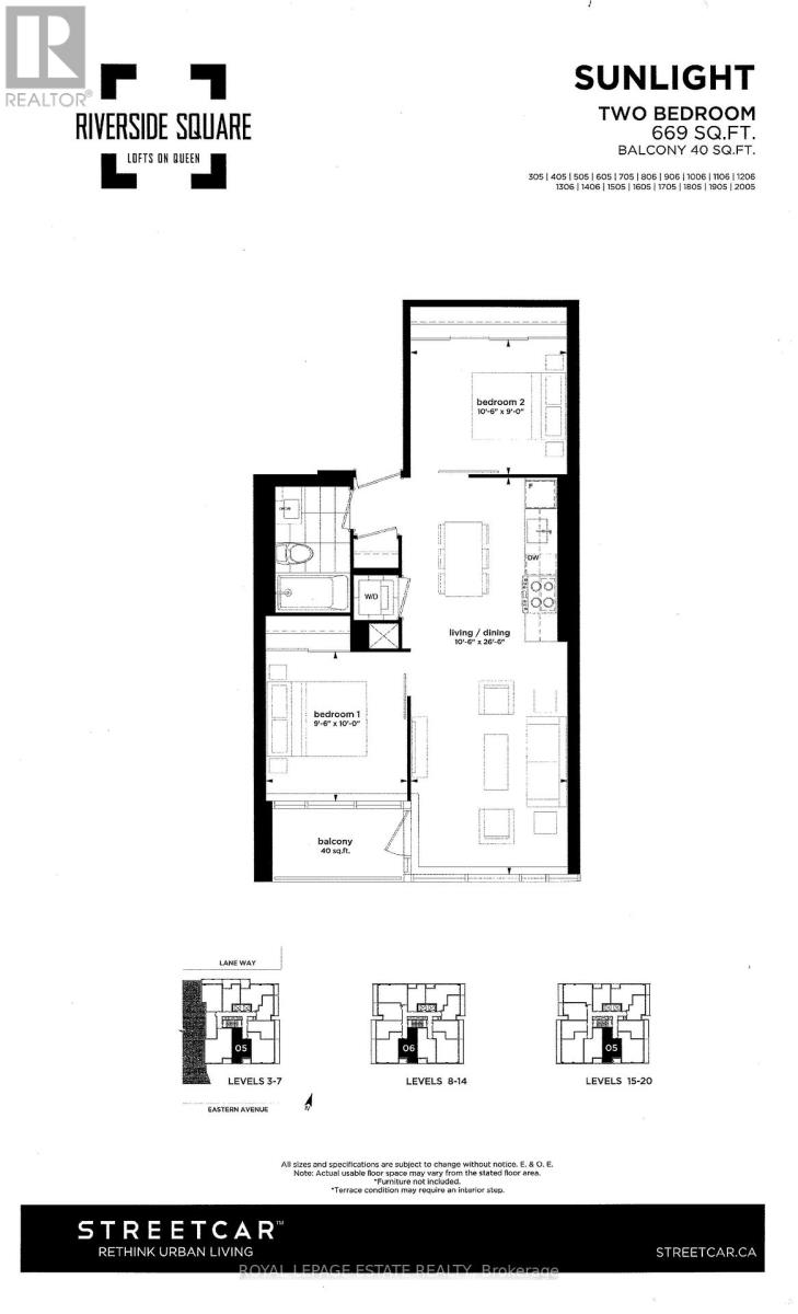 1905 - 15 Baseball Place, Toronto, Ontario  M4M 0E6 - Photo 17 - E12803796