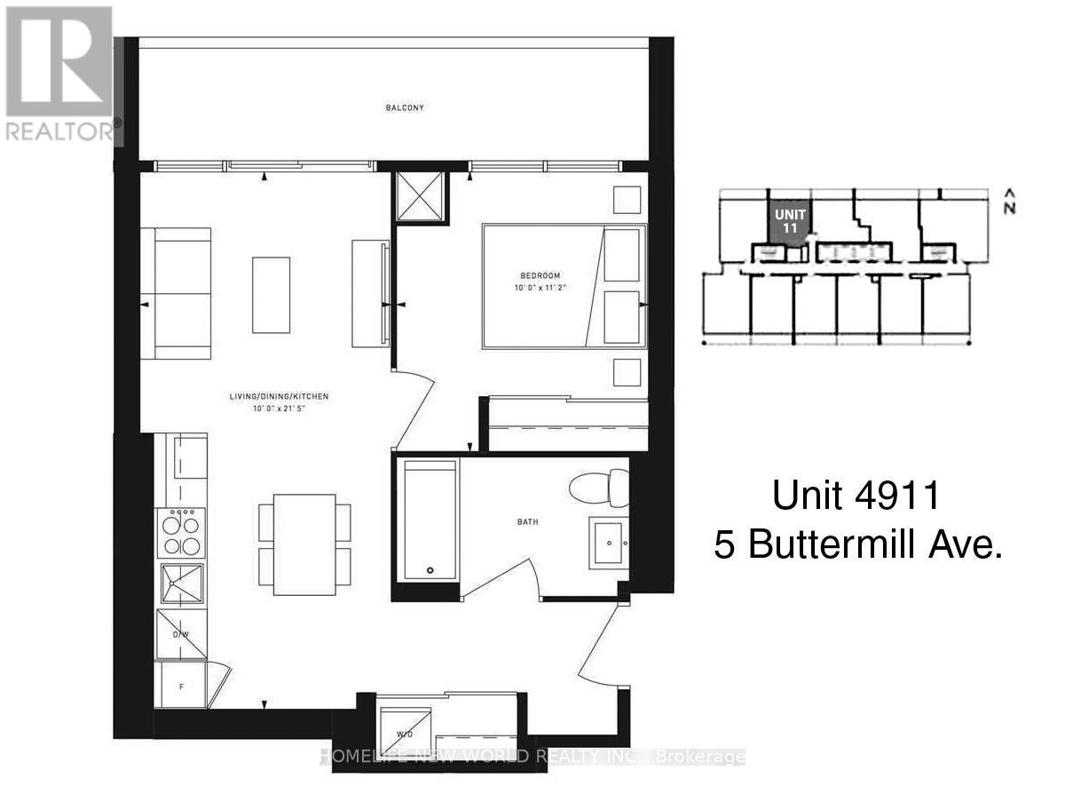 4911 - 5 Buttermill Avenue, Vaughan, Ontario  L4K 0J5 - Photo 19 - N12836566