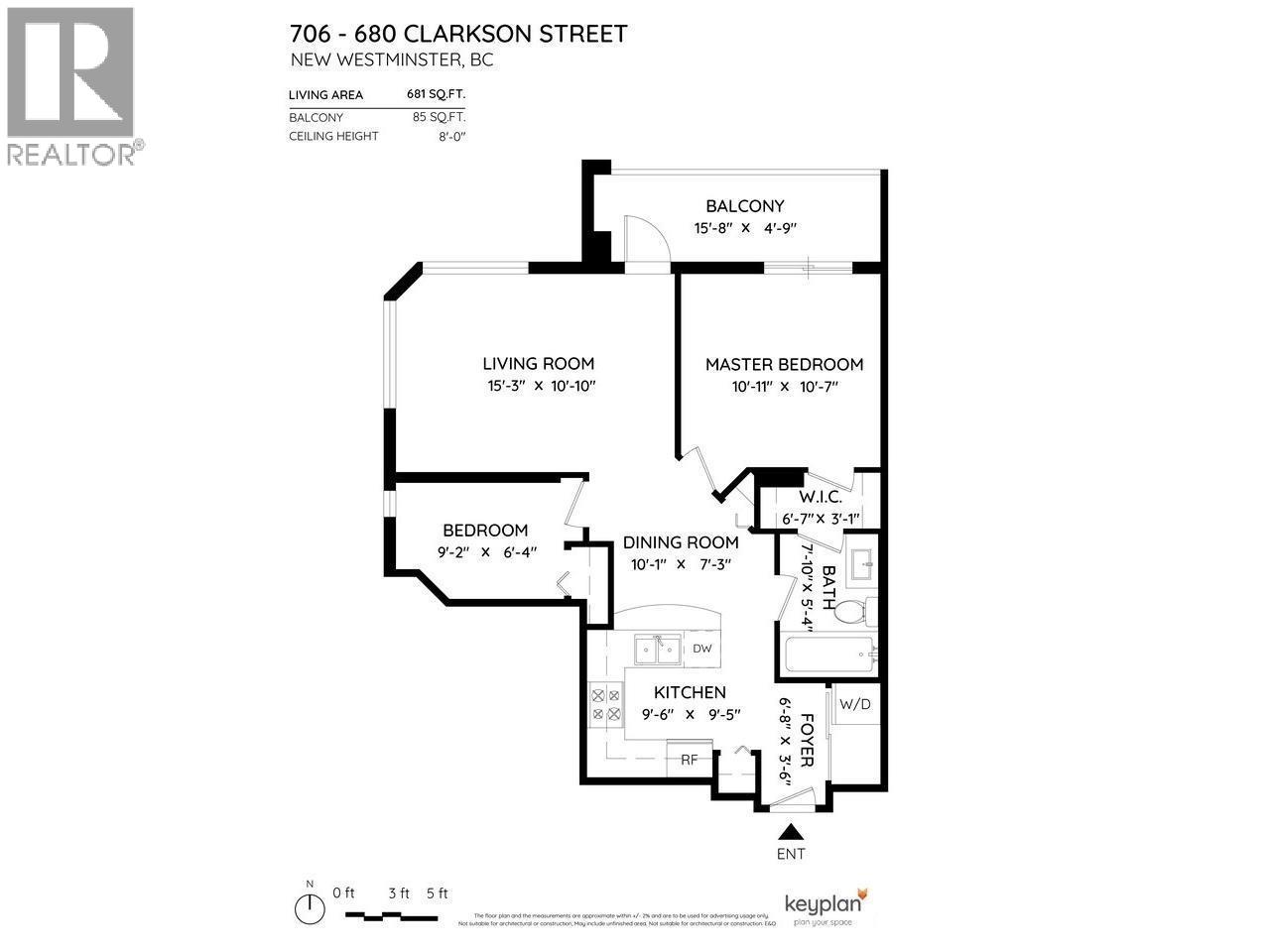 706 680 Clarkson Street, New Westminster, British Columbia  V3M 6X9 - Photo 33 - R3095113