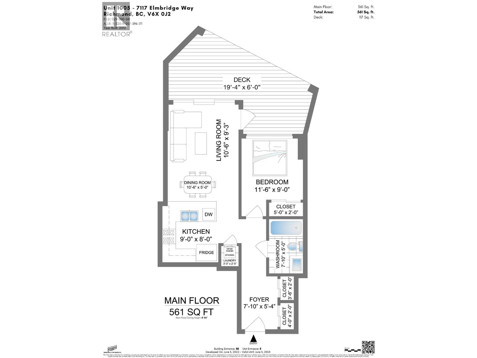 1005 7117 Elmbridge Way, Richmond, British Columbia  V6X 0J2 - Photo 3 - R3095185