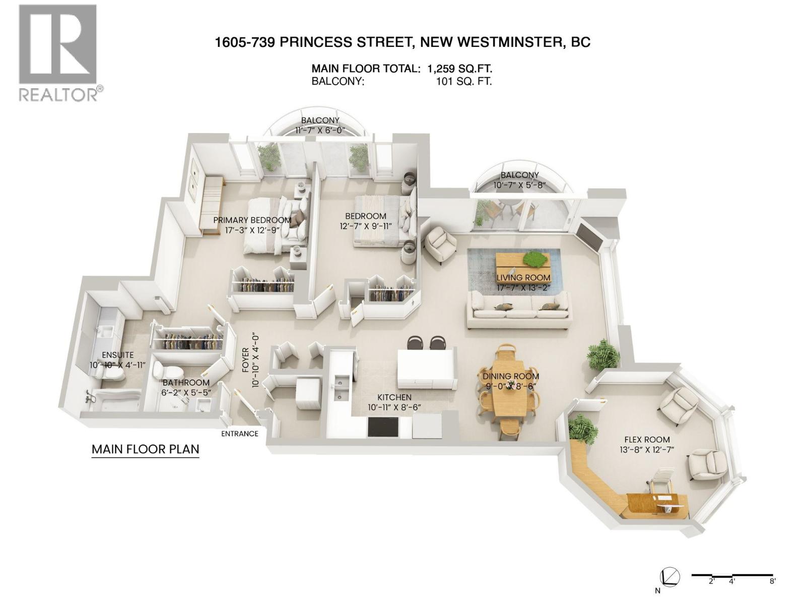 1605 739 Princess Street, New Westminster, British Columbia  V3M 6V6 - Photo 40 - R3095081