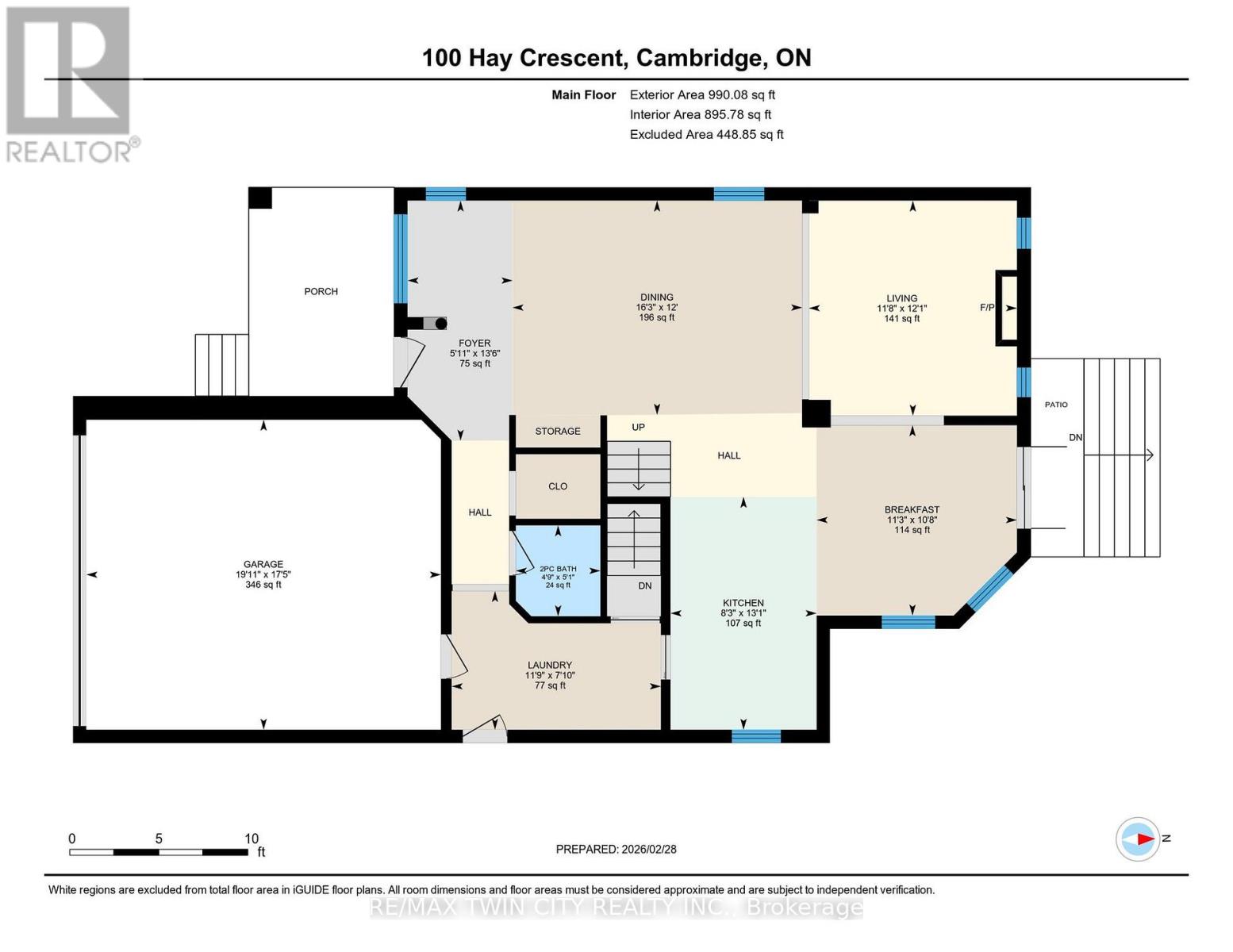 100 Hay Crescent, Cambridge, Ontario  N1P 1H7 - Photo 46 - X12837972