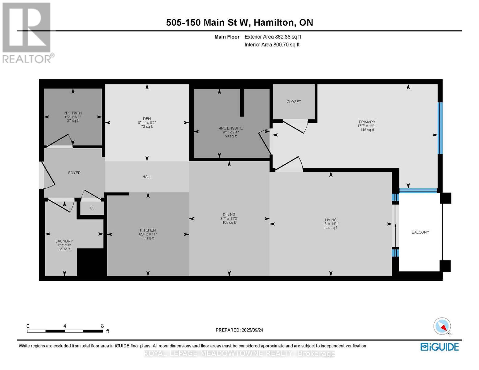 505 - 150 Main Street W, Hamilton, Ontario L8P 1H8 - Photo 33 - X12839044