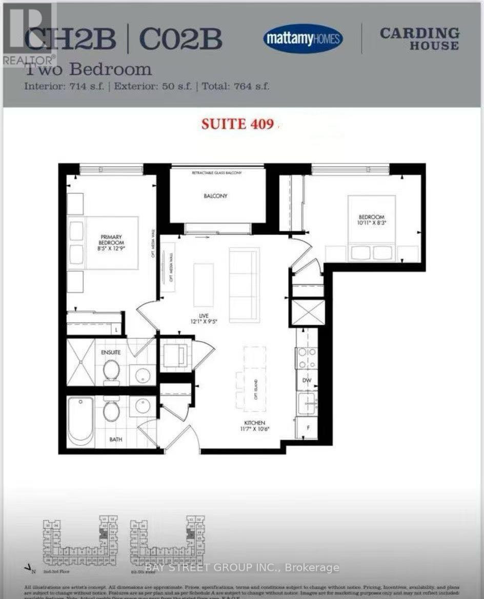 409 - 3250 Carding Mill Trail, Oakville, Ontario  L6M 1L3 - Photo 2 - W12839516