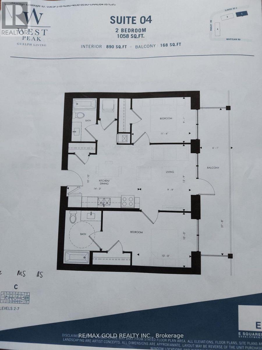 604 - 191 Elmira Road, Guelph, Ontario  N1K 1R2 - Photo 16 - X12838954