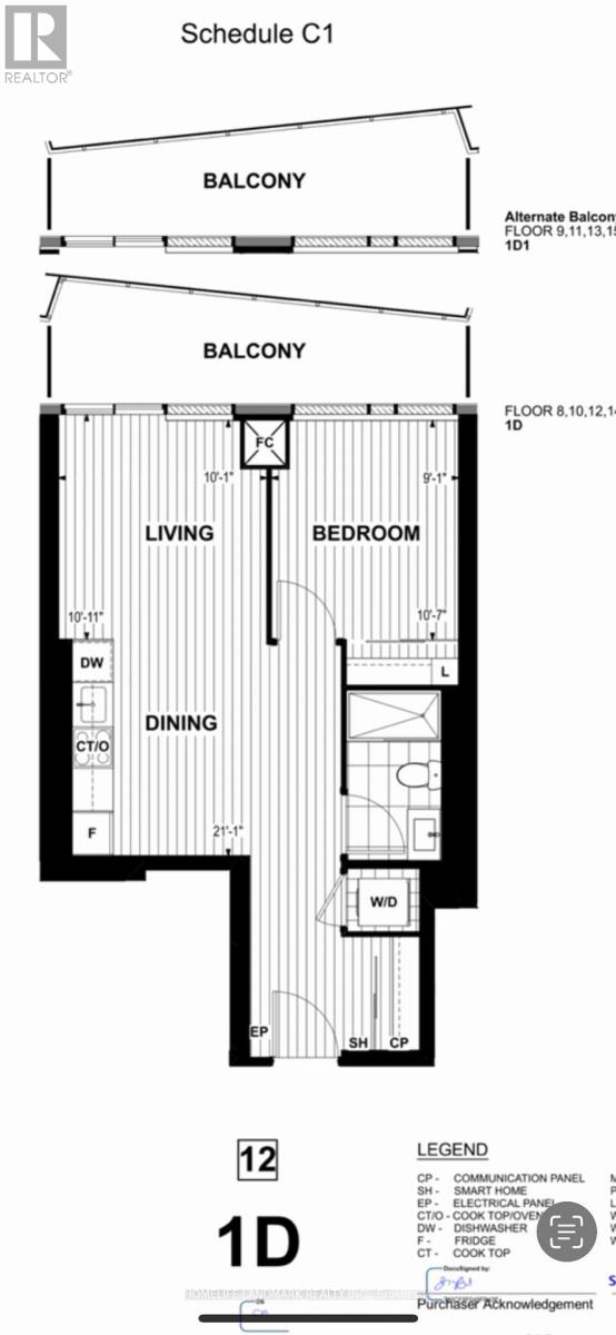 912 - 480 Front Street W, Toronto, Ontario  M5V 0V2 - Photo 20 - C12839910