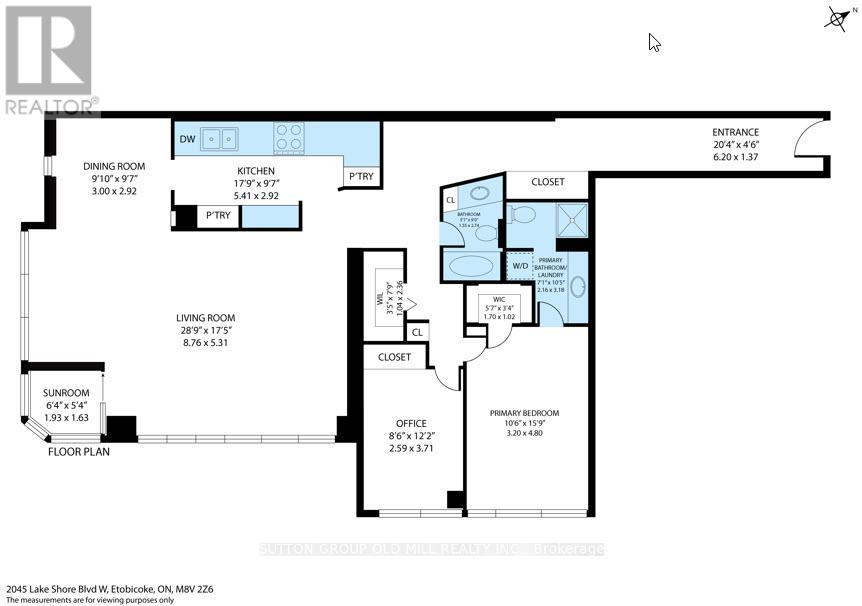 #406 - 2045 Lakeshore Boulevard W, Toronto, Ontario M8V 2Z6 - Photo 25 - W12837046